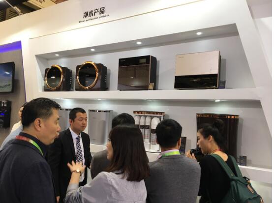米兰MiLan（中国）净水机亮相2017年AWE 深耕健康用水领域1